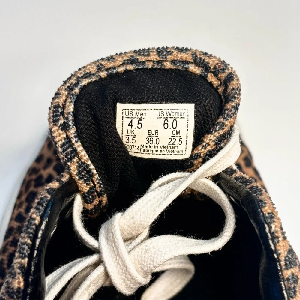 Vans Leopard Sneakers